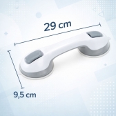 Barra de Apoio para Banheiro com Ventosa Sem Furo Segurança