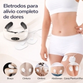 Massageador Cervical Elétrico Portátil Relaxamento Pescoço